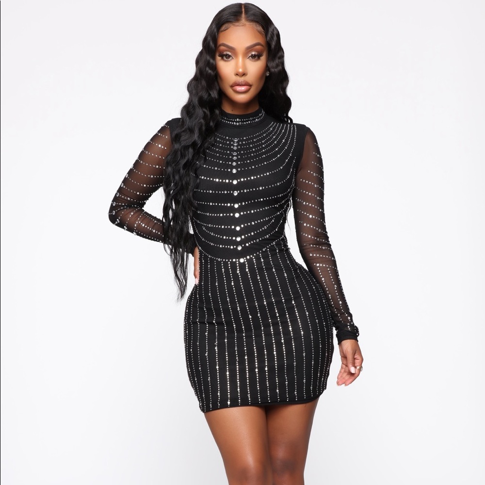 Dripping in Diamonds Fashion Nova Dress